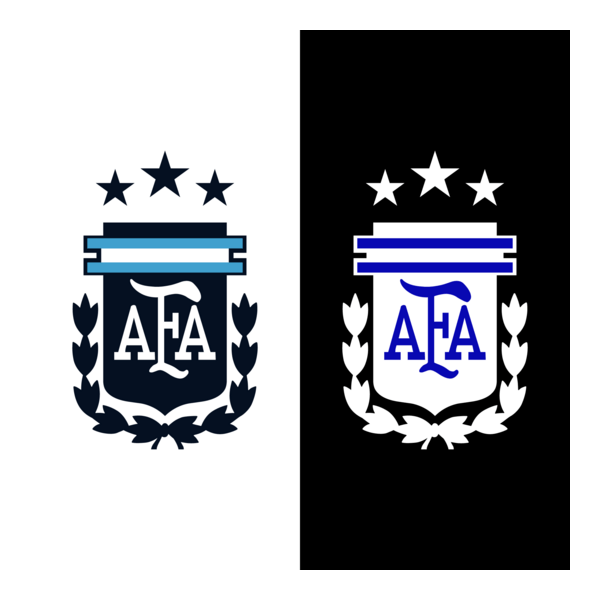 escudo AFA Argentina 2026 Original versión Col.P/N logo