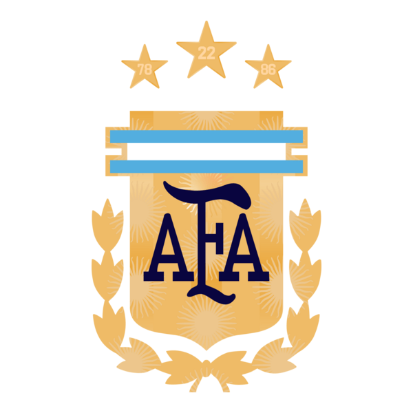 escudo AFA Argentina 3 Original Premium TPU/3D tex logo