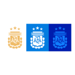 escudo AFA Original Argentina 2026 En Versión P/N logo