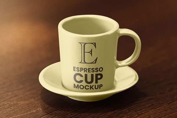 Espresso Cup Mockup