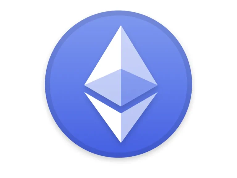 Ethereum Blue Icon Logo