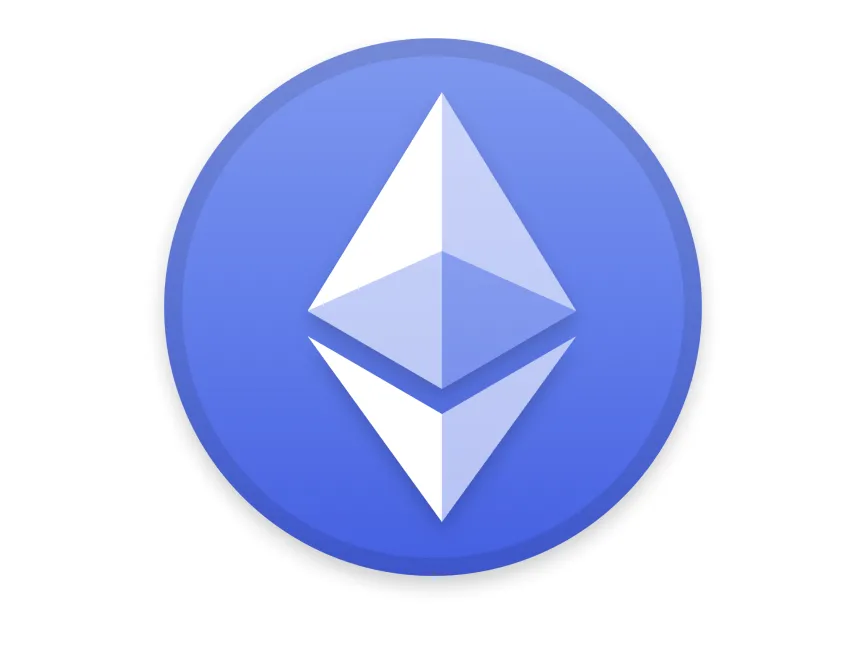 Ethereum Blue Icon Logo