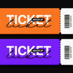 Event Ticket Mockup