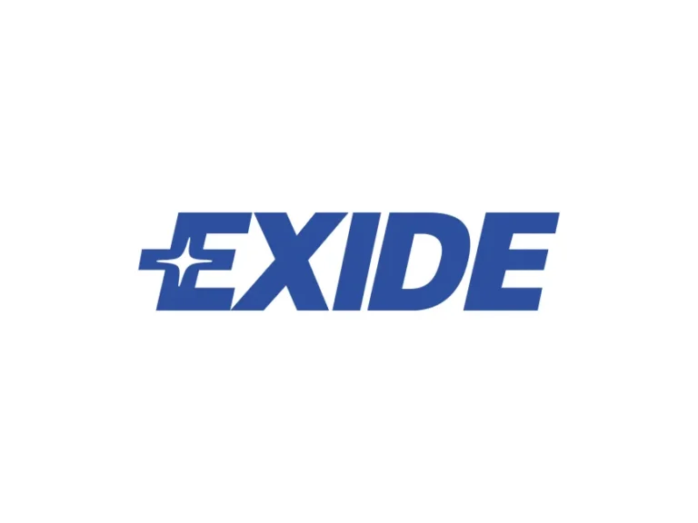 Exide Batteries Navy Blue Logo