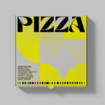 Facing Scene of Pizza Box Mockup