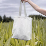 Facing Show of Cotton Bag Mockup