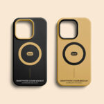 Facing Sight of 2 iPhone Pro Cases Mockup