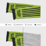 Facing Sight of Fan Scarf Mockup