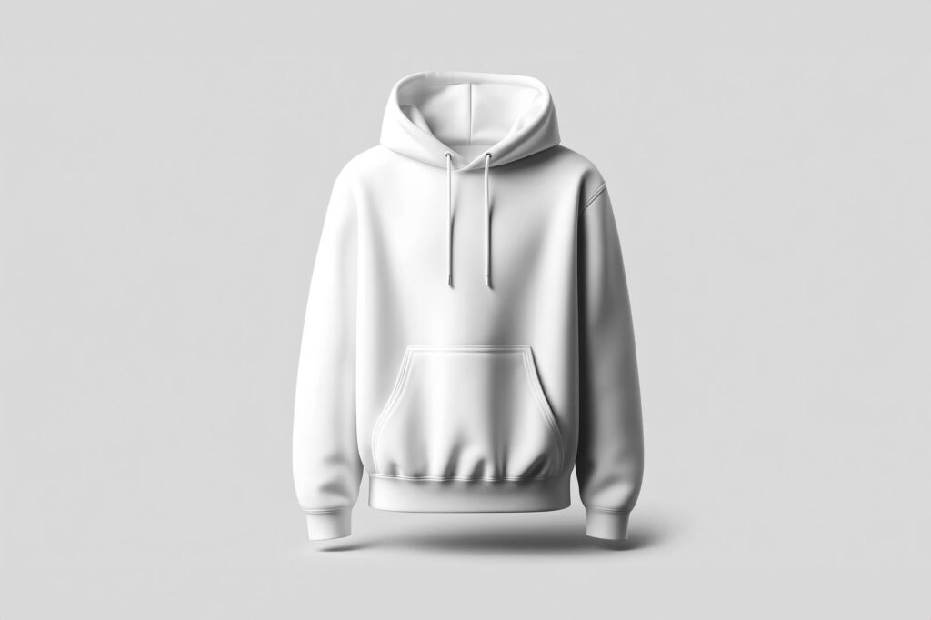 Facing Sight of Hoodie Mockup