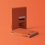 Facing View of 2 Hardcover Books Mockup