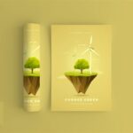 Facing View of Flyer Mockup