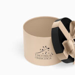 Facing View of Gift Box Mockup