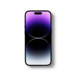 Facing View of iPhone 14 Pro Mockup