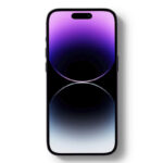 Facing View of iPhone 14 Pro Mockup