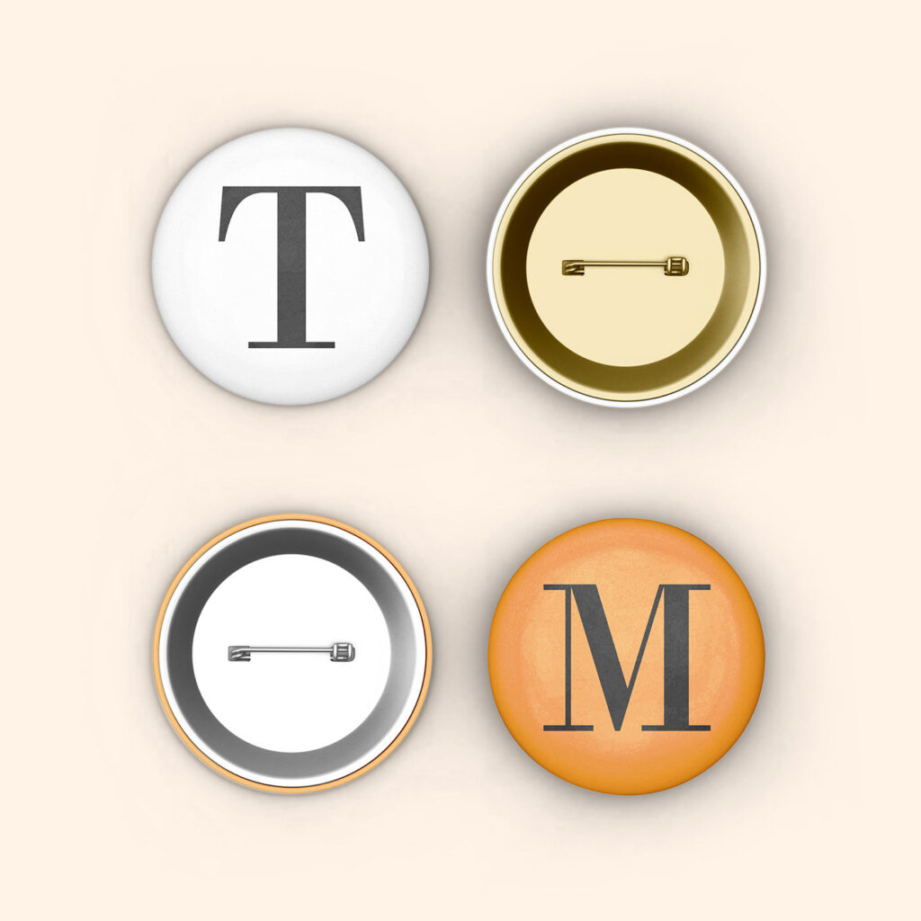 Facing Vision of Circle Tokens Mockup