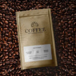 Facing Vision of Coffee Paper Bag Mockup