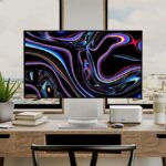 Facing Vision of Mac Studio Mockup