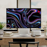 Facing Vision of Mac Studio Mockup