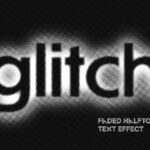 Faded Blur Text Effect / Logo Mockup