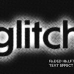 Faded Blur Text Effect / Logo Mockup