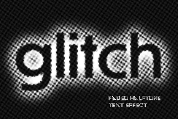 Faded Blur Text Effect / Logo Mockup