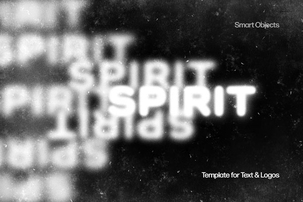Faded Ghost Blurred Text Effect
