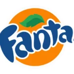 Fanta in Orange Circle Logo