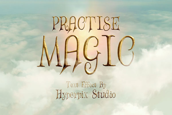 Fantasy Text Effect