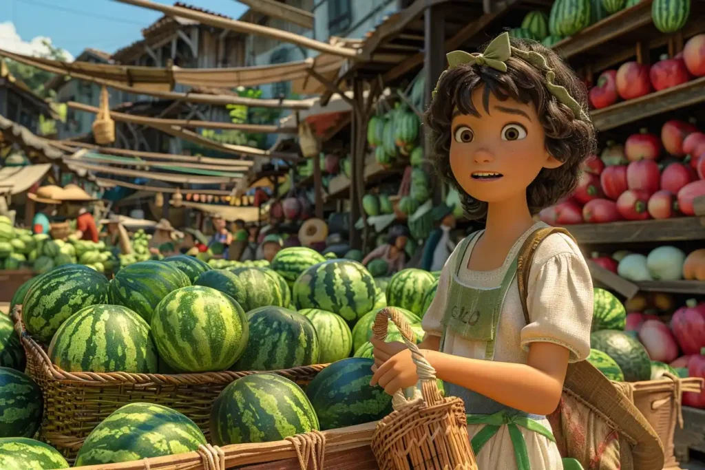 Farmers Market Girl 4D