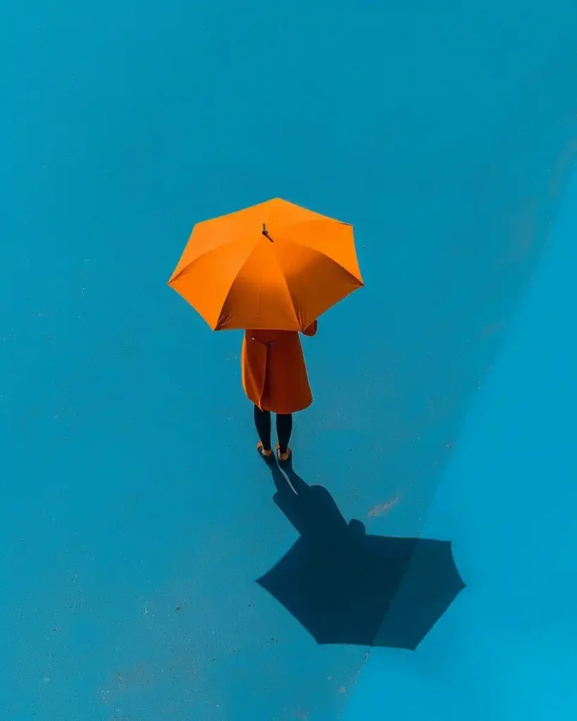 Fashion Umbrella Top View