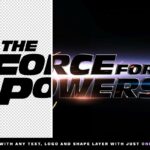 Fast and Furious Text Effect