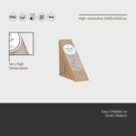 Fast Food Deli Set Mockup in 3 Views