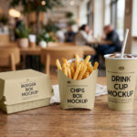 Fast Food Set Mockup