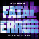 Fatal Error Glitch Text Effect
