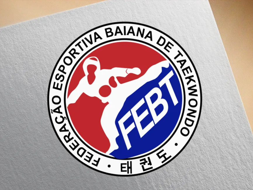 Federaçao Esportiva Baiana de Taekwondo FEBT Logo
