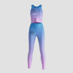 Female Top and Leggings Mockup