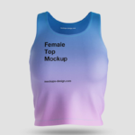 Female Top and Leggings Mockup