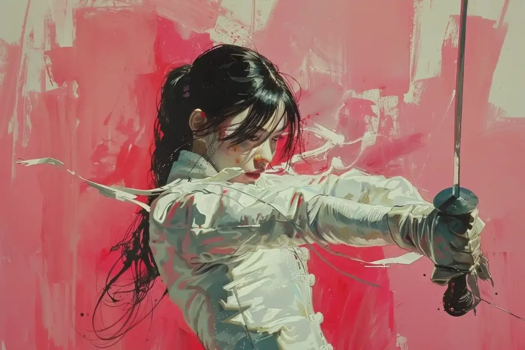 Fencing Athlete AR 32