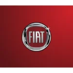 Fiat Red Background Logo