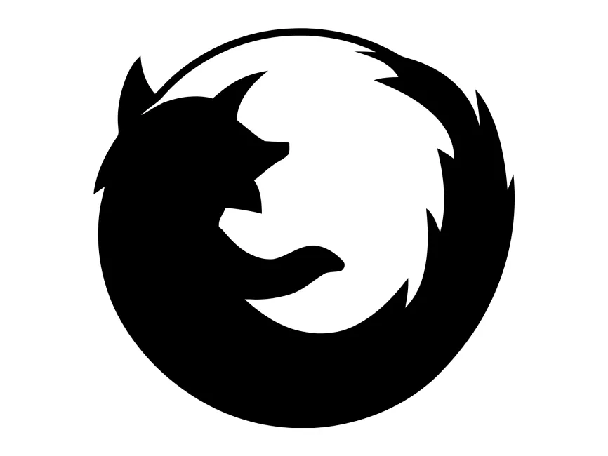 Firefox Black Logo
