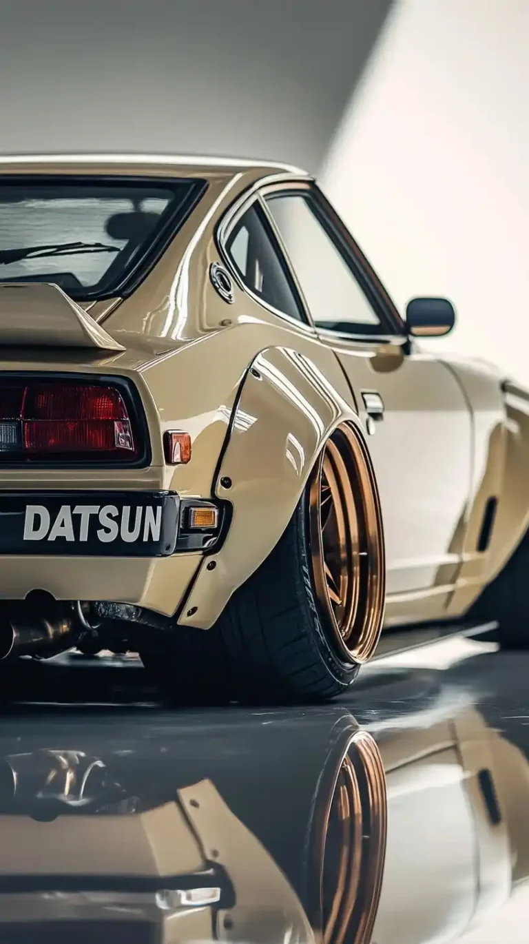 Fisheye Datsun 240Z Photo