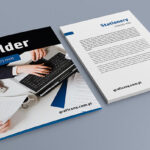 Five Mockups of Corporate Identity with Stationery Items
