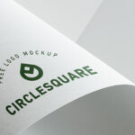 Five Mockups Showing Logos Printed on Cardboards