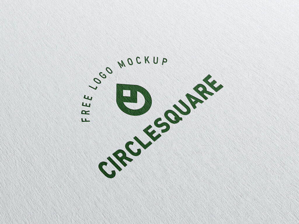 Five Mockups Showing Logos Printed on Cardboards