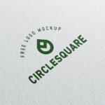 Five Mockups Showing Logos Printed on Cardboards