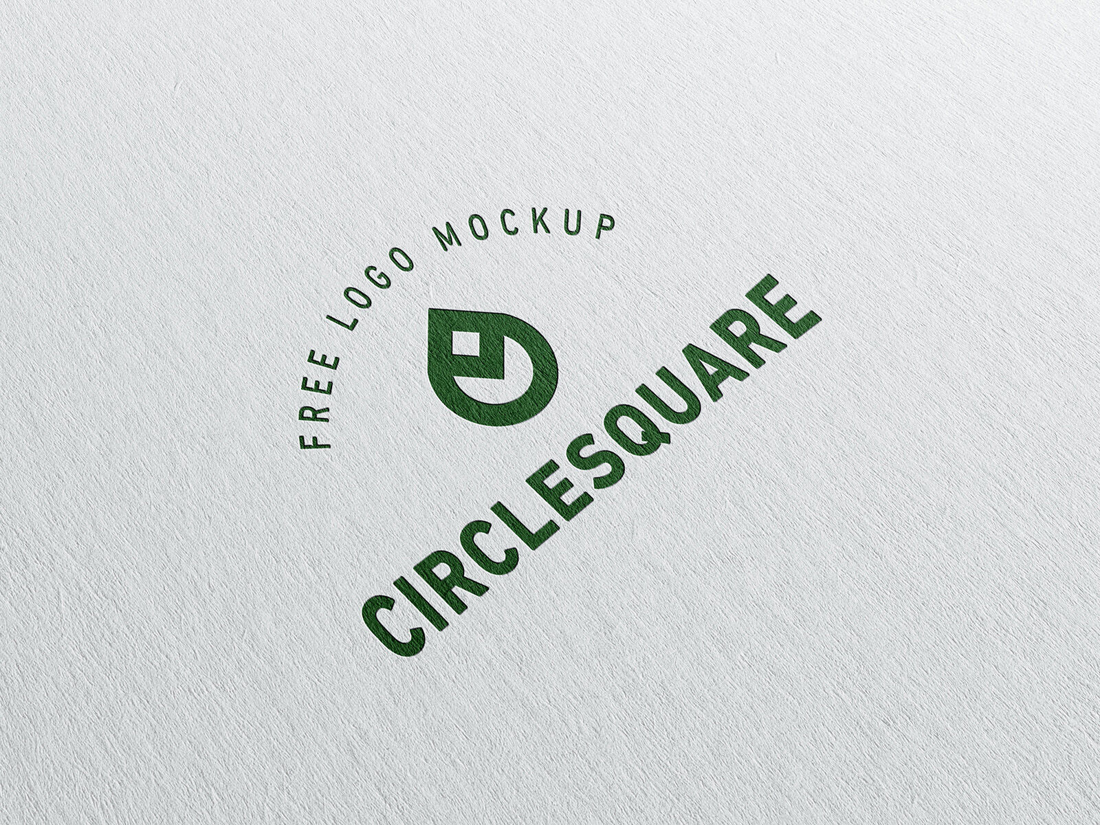 Five Mockups Showing Logos Printed on Cardboards FREE PSD
