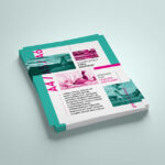 Five Simple Vertical Leaflet Mockups