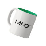 Floating Mug Mockup in Front View