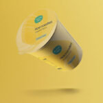Floating Noodles Cup Mockup in Front Sight