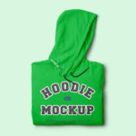 Folded Hoodie Mockup